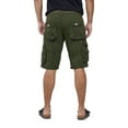 thumbnail image 2 of X RAY Jeans Men's Belted 12.5" Inseam Knee Length Cargo Shorts, Olive, 46, 2 of 5