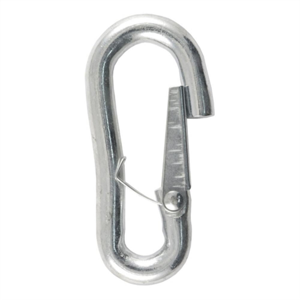 CURT 81277 Snap Hook Trailer Safety Chain Hook Carabiner Clip, 7/16
