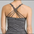 thumbnail image 2 of prAna Kayana Size Extra Small (XS) 32 D-Cup Underwire Tankini Top Black Stripe, 2 of 7
