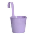thumbnail image 2 of Hanging Flower Pot Sturdy Natural Style Iron Exquisite Metal Bucket for Balcony, 2 of 9