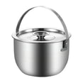 thumbnail image 2 of GUOOL Container Can with Handle and Lid Canister Saver Oil Pot for Dining Room Restaurant, 2 of 9