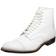 thumbnail image 1 of Stacy Adams Mens Madison Cap-Toe Boot,White,12 D, 1 of 7