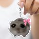 thumbnail image 3 of Llavero con colgante divertido soy solo una chica llavero Popular de Meme regalos para fanáticos de la joyería, 3 of 9