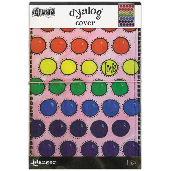 Dyan Reaveley's Dylusions Dyalog Canvas Printed Cover 5"X8"-Pride