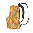 thumbnail image 3 of Goofa Daisy maple fall Pattern Backpack for Students – Large Capacity, Lightweight with Adjustable Shoulder Straps, Perfect for School, Travel, 3 of 8