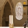 thumbnail image 4 of TISHITA Religious Statue Holy Crafts Statuette Catholic Blessed Wall Mounted Mary Statue, 4 of 8