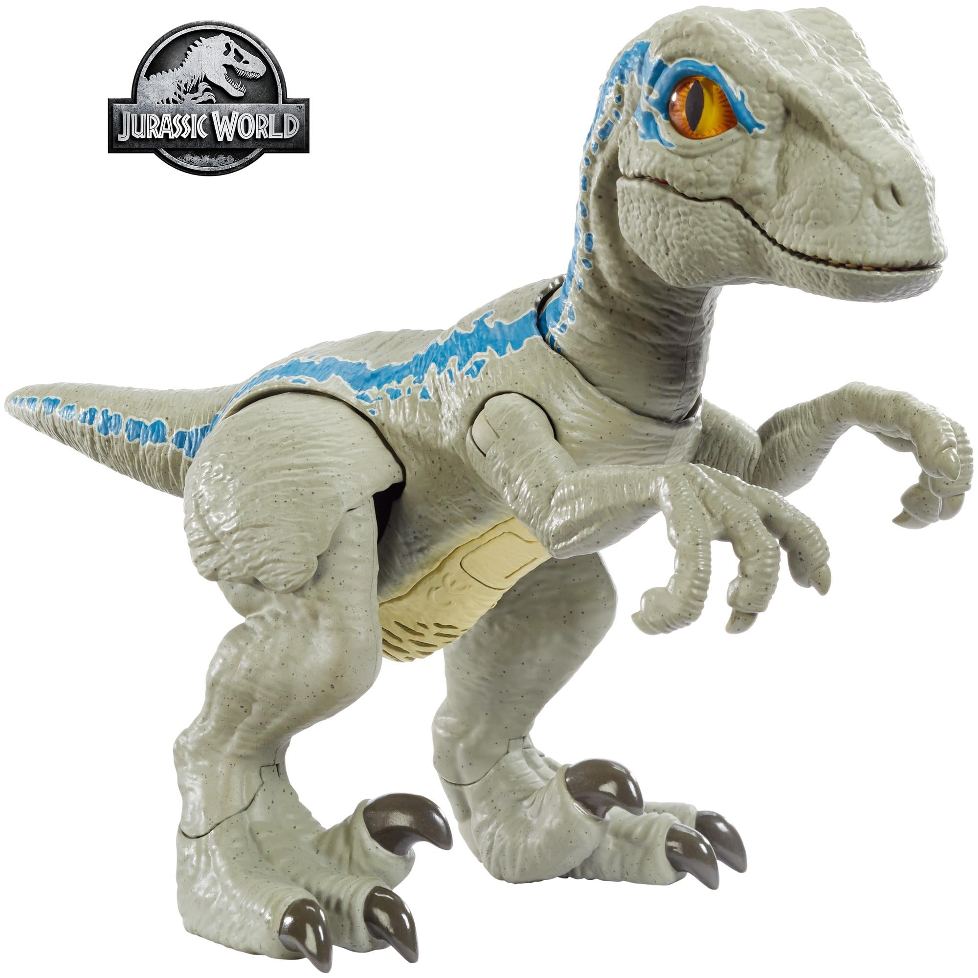 Jurassic World Primal Pal Blue With Spring Moving Action Sound Effects And Articulation Walmart Com Walmart Com
