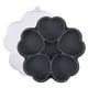 thumbnail image 1 of Molde para pan de repostería con agujeros redondos, las herramientas para hornear no se pegan a la bandeja para hornear, molde de silicona para hamburguesas, 1 of 4