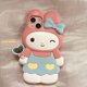 thumbnail image 1 of Fundas de teléfono de silicona de Hello Kitty para iPhone, 11, 12, 13, Promax, X, XS, MAX, XR, 7p, 8p, funda trasera de protección de lente, Kawaii, 1 of 4