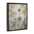 thumbnail image 4 of Stupell Industries Subtle Botanicals Pattern Plants & Flowers Painting Black Floater Framed Canvas Art Print Wall Art, 25 x 31, 4 of 10