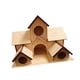 thumbnail image 5 of Casa para pájaros para exteriores Casas para pájaros para exteriores Casa para pájaros creativa de madera colgante Estilo B, 5 of 9