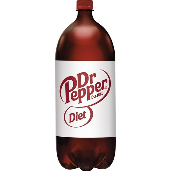 Dr Pepper Diet Soda - 2 L- Pack of 2