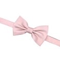 thumbnail image 3 of OCIA Mens Pre-tied Solid Bowtie Adjustable Formal Tuxedo Bow Tie for Wedding Party, 3 of 6