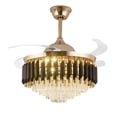 thumbnail image 1 of Lampara Ventilador de Techo LED Linz Luxica Lighting Dorado, 1 of 7