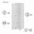 thumbnail image 3 of BBF Universal Narrow Clothing Storage Cabinet with Door and Shelves, 3 of 9