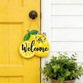 thumbnail image 6 of Cheapark Lemon Summer Wreath Welcome Sign Artificial Flowers for Indoor Outdoor Home Garden Party Decor, 6 of 7