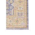 thumbnail image 2 of HomeRoots 8' Lavender Blue Floral Power Loom Runner Rug, 2 of 5