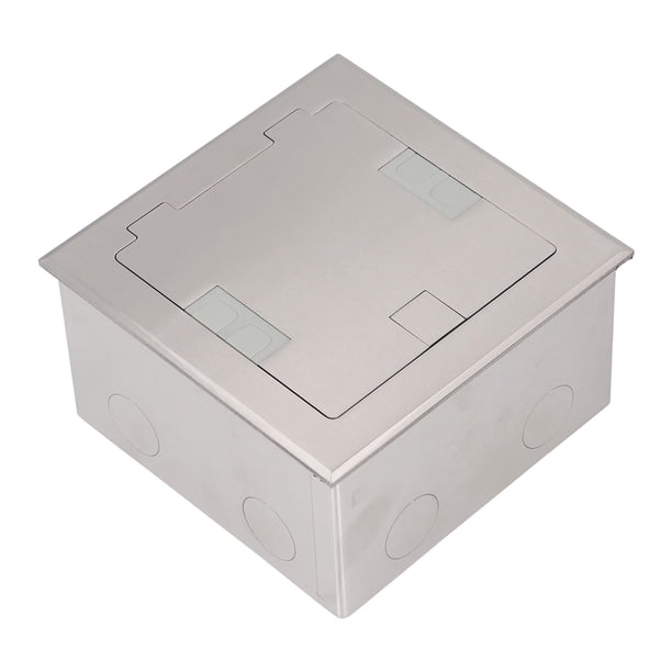 Caja De Toma De Suelo, Tomas De Suelo Empotradas Con Puerto USB Y Ordenador, 2 Tomas Para Centro Comercial