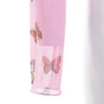 thumbnail image 4 of T-shirts pour Femmes à Imprimé Papillon en Maille Transparente, T-shirts à Manches Longues, Hauts Transparents de Plage et de Boîte de Nuit, 4 of 7