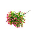 thumbnail image 2 of Inteprter 2x flores artificiales, plantas de imitación, decoración de hierro, arreglos al aire libre, coloridos, hermosos plásticos, calcomanía de Flores artificiales Rosa Inteprter HA084317-01, 2 of 6