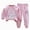 G921-Pink, variant on HFHAPW Toddler Girl Boys Pajamas Set Long Sleeve Pjs Baby Kids Sleepwear Winter Jammies