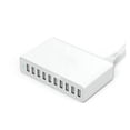 thumbnail image 1 of 60W 10-Port & 40W 5-Port Multi USB Fast Charging Station Dock with Cables, 1 of 5