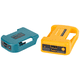 thumbnail image 1 of Base cargador repuesto TYPE-C+USB para batería iones litio Makita 18 V () azul, 1 of 9