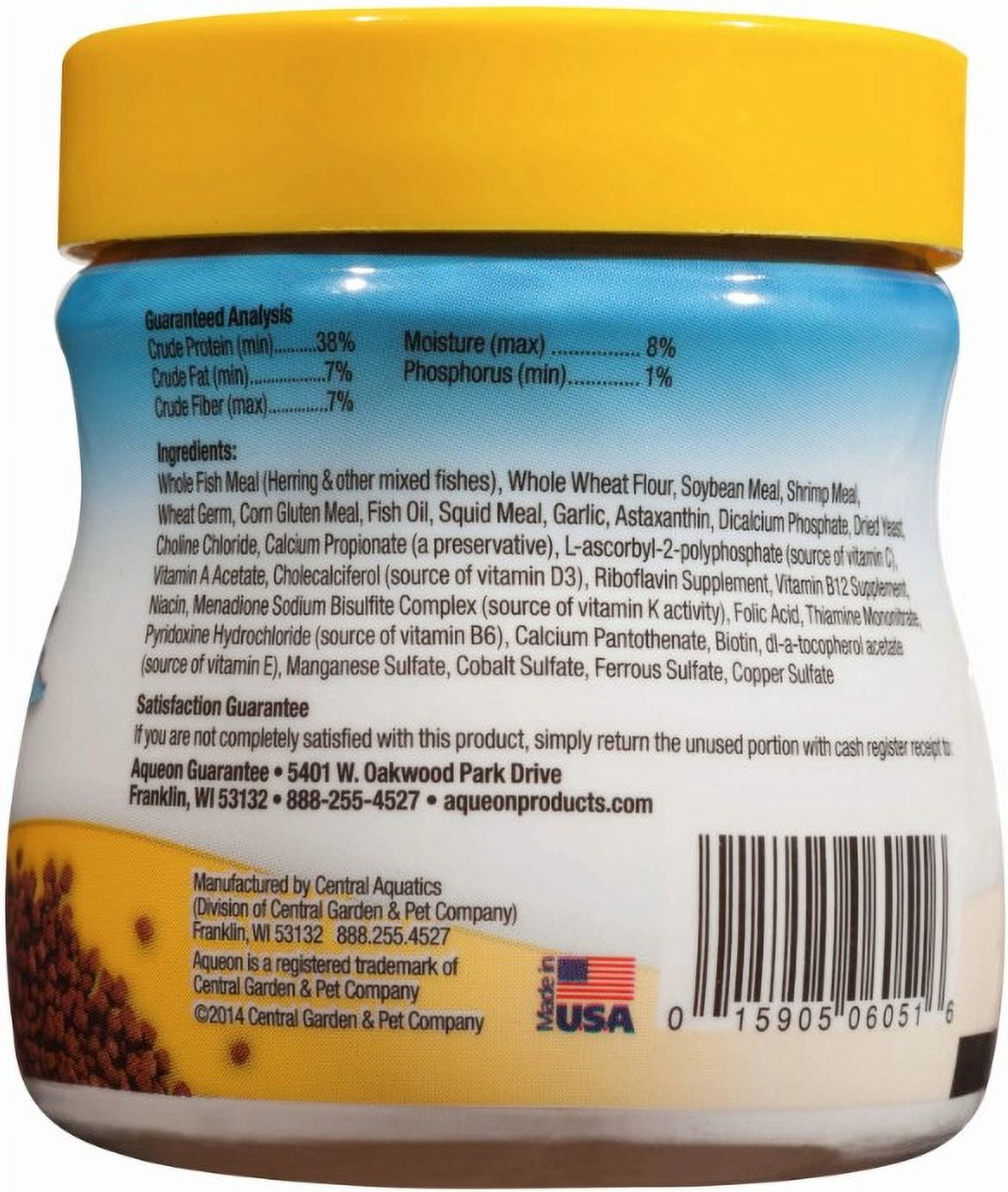 Aqueon Betta Fish Food Daily Nutrition for All Bettas [Aquarium Betta Food, Aquarium Supplies] 5.7 oz (6 x 0.95 oz)