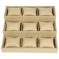 thumbnail image 1 of KAKOWELY Grids Divider Tray 1 Set Multi Grids Storage Plate Watch Storage Container Jewelry Watch Tray10.63"X9.45"X3.74", 1 of 5