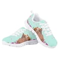 thumbnail image 4 of Pzuqiu Horse Sports Shoes for Girls Size 11 Outdoor Breathable Blue Tennis Shoes Light Weight Comfortable Floral Running Shoes Animal Print, 4 of 7