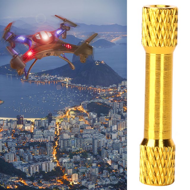 Espaciador de columna separador m3 10 piezas Separador M3x30mm Aleación de aluminio anodizado Espaciador de columna de rosca interna para DroneGolden ANGGREK Otros