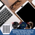 thumbnail image 3 of 50 Pcs Webcam Cover Slide, 0.023 Inch Ultra-Thin Universal Laptop Camera Slide for Laptop, Computer(Black) Black, 3 of 4