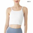 thumbnail image 4 of Guardurnaity Camiseta sin mangas, transpirable, suave, ligera, cómoda, para el pecho, fina, fresca, para mujer, para hacer ejercicio, deportes Prendas para la parte del cuerpo Blanco Guardurnaity AP017242-01, 4 of 6