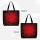 thumbnail image 2 of Balery Spiders On The Web And Space Bolsa de Mano para Mujeres con Cremallera, Bolsa de Gimnasio con Compartimentos, Bolsa para Laptop, Bolsa para Trabajo, 2 of 7