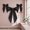 Black, variant on Giant Satin Bow Decor - Large Black Bows for Crib Skirt Nursery Bedding Wedding Bridal Shower Coquette Party Backdrop Decor,Halloween & Birthday Party Indoor Outdoor Wall Door Hanging Decorations