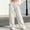Beige, variant on Tawop Girls Lightweight Summer Solid Color Casual Sports Pants Quickly Dry