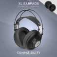 thumbnail image 2 of Brainwavz Audio XL Large Replacement Memory Foam Earpads For Over The Ear Headphones, 2 of 6