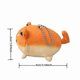 thumbnail image 3 of Cartoon Dog Plush Doll with Toast Bread Pendant - Shiba Inu & Corgi Style, Small Bag Charm, 3 of 5