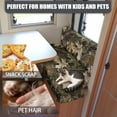 thumbnail image 5 of FORUDESIGNS Hunting Camo Print RV Dinette Cushion Covers 2 Pcs Comfortable Camper Cushion Slipcover Stretchable Loveseat Sofa Chair Cover Furniture Protector for RV Camper Car Bench, 5 of 7