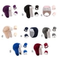 thumbnail image 2 of Gorro y guantes Qarigey para niños pequeños Manoplas de lana Algodón Azul zafiro, 2 of 6