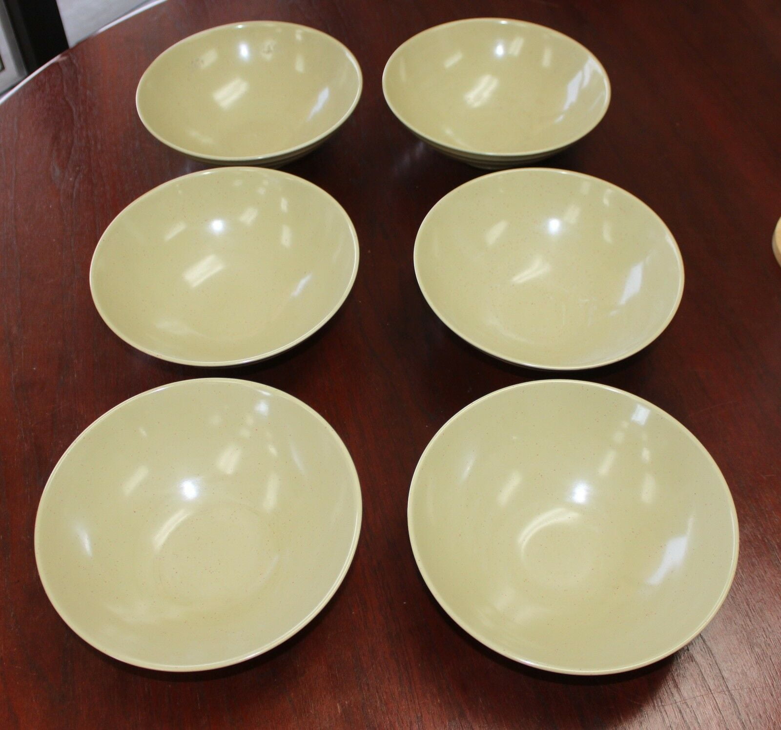 Quality Japanese Big Wide Soup Ramen Noodle Bowls with Durable Melamine Set of 6 B11899