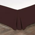 thumbnail image 2 of 100% Egyptian Cotton 1 PCs Box Pleated BedSkirt 18 inches (Wine,Twin Xl), 2 of 5