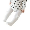 thumbnail image 2 of hirigin Baby Girls Autumn Winter Pantyhoses, Toddlers Sweet Style Solid Color Bow Decoration Leggings Infant Elastic Tights Stockings, 2 of 2