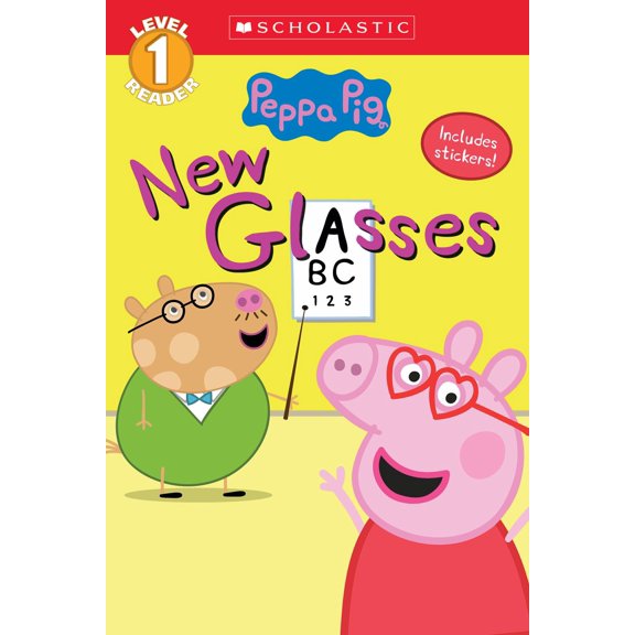 New Glasses (Peppa Pig: Level 1 Reader) (Paperback)