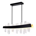 thumbnail image 1 of CWI Lighting Guadiana 39 Po Lustre Noir à LED, 1 of 7