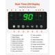 thumbnail image 5 of VEVOR Calentador electrico infrarrojo de 1500 W con pantalla LED y temporizador ajustable., 5 of 9