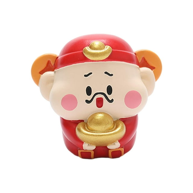 Chinese Immortal Figures Refrigerator Chinese New Year for Decorating A