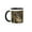 Black/White, variant on 3drose, Alpine Marmot Wildlife, Saas Fee, Switzerland - Eu29 Rnu0014 - Rolf Nussbaumer, 15oz Two-tone Yellow Mug