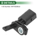thumbnail image 5 of Sensor de velocidad de rueda ABS Unique Bargains Sensor ABS Sistema de frenos antibloqueo No.WHT003861A para Volkswagen Polo 2018-2021 1 Pc Frontal Izquierdo, 5 of 7