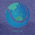 thumbnail image 3 of CafePress - Love All World Tennis T Shirt - Womens Tri-blend T-Shirt, 3 of 4